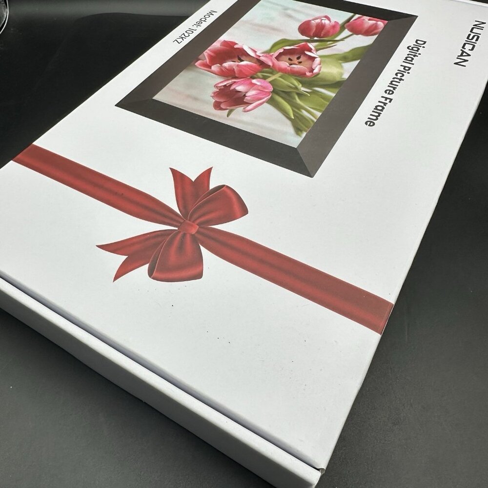 Digital Picture Frame 10.1" Digital Photo Frames Touch Screen NUSICAN Wifi Cloud - Picture 3 of 7